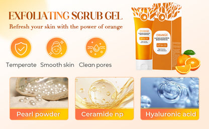 Orange Enzymes Exfoliating Brightening Gel Orange Exfoliating Whitening Gel LF16-35 50g