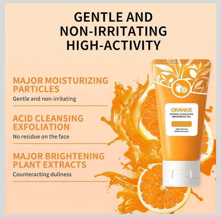 Orange Enzymes Exfoliating Brightening Gel Orange Exfoliating Whitening Gel LF16-35 50g