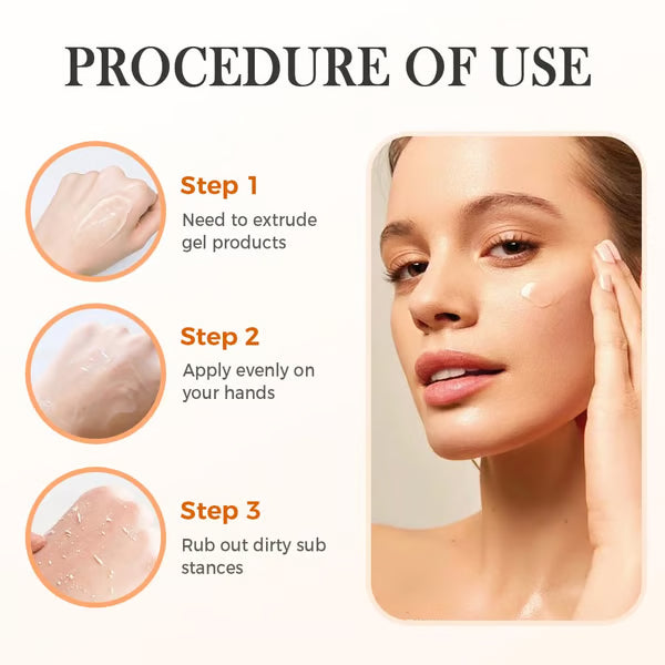 Orange Enzymes Exfoliating Brightening Gel Orange Exfoliating Whitening Gel LF16-35 50g